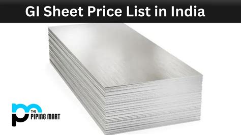 galvanized sheet metal price|gi sheet price per kg.